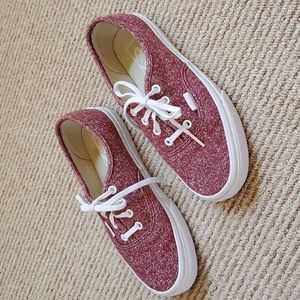 Red VANS Sneakers Size 7.5